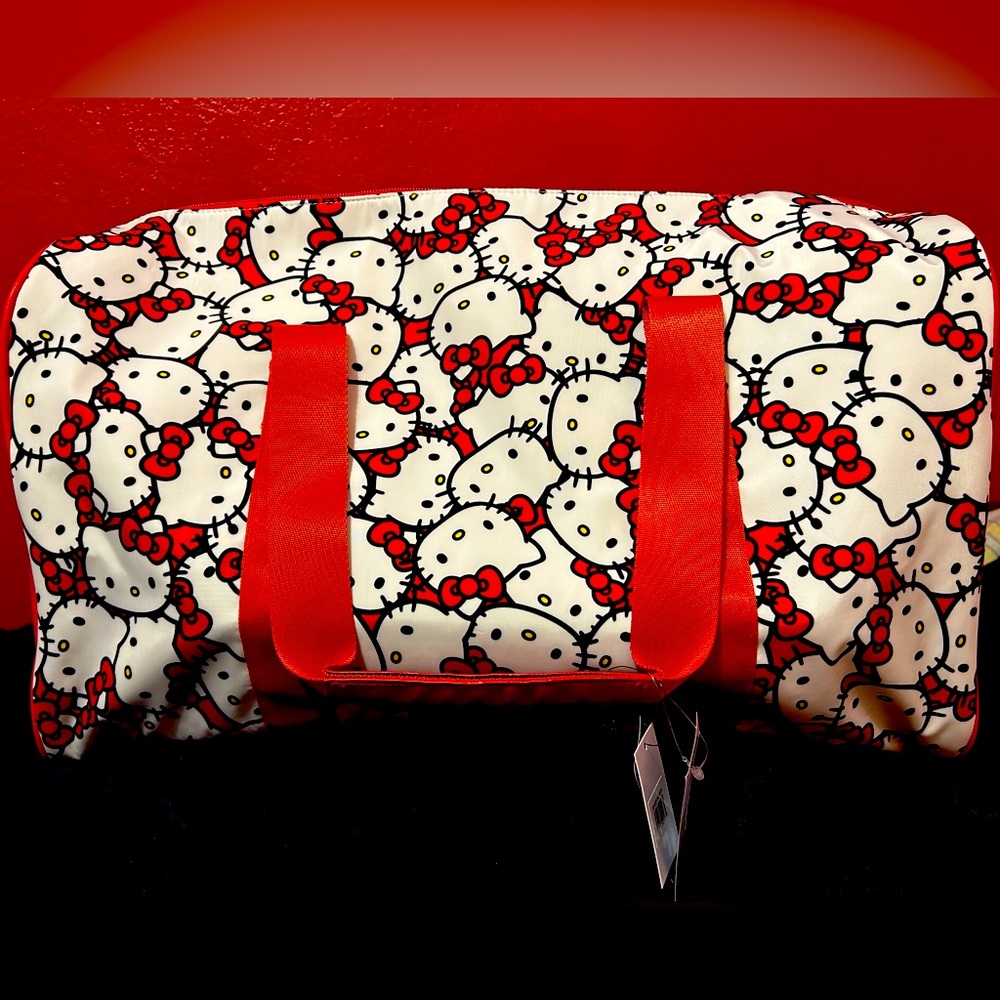 Hello Kitty Duffle Travel Bag - Sanrio